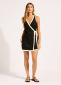 Seafolly Beach Bound Mini Wrap Dress