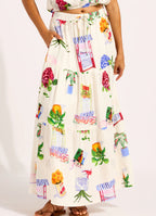 Seafolly La Boca Tiered Maxi Skirt