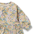 Wilson & Frenchy Tiny Bloom Organic Terry Sweat Dress