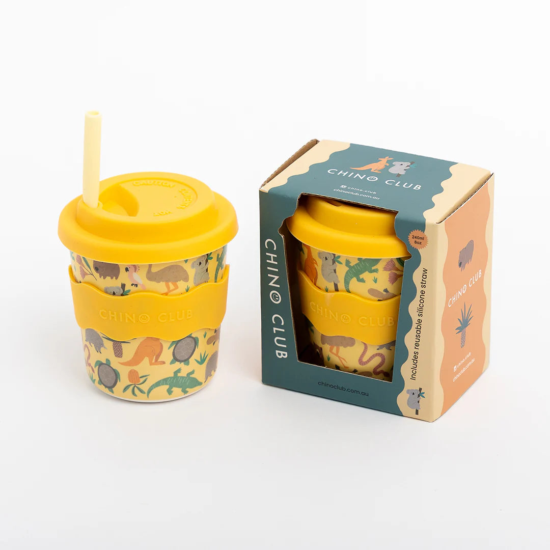 Chino Club Aussie Animals Kids Keep Cup (8oz)