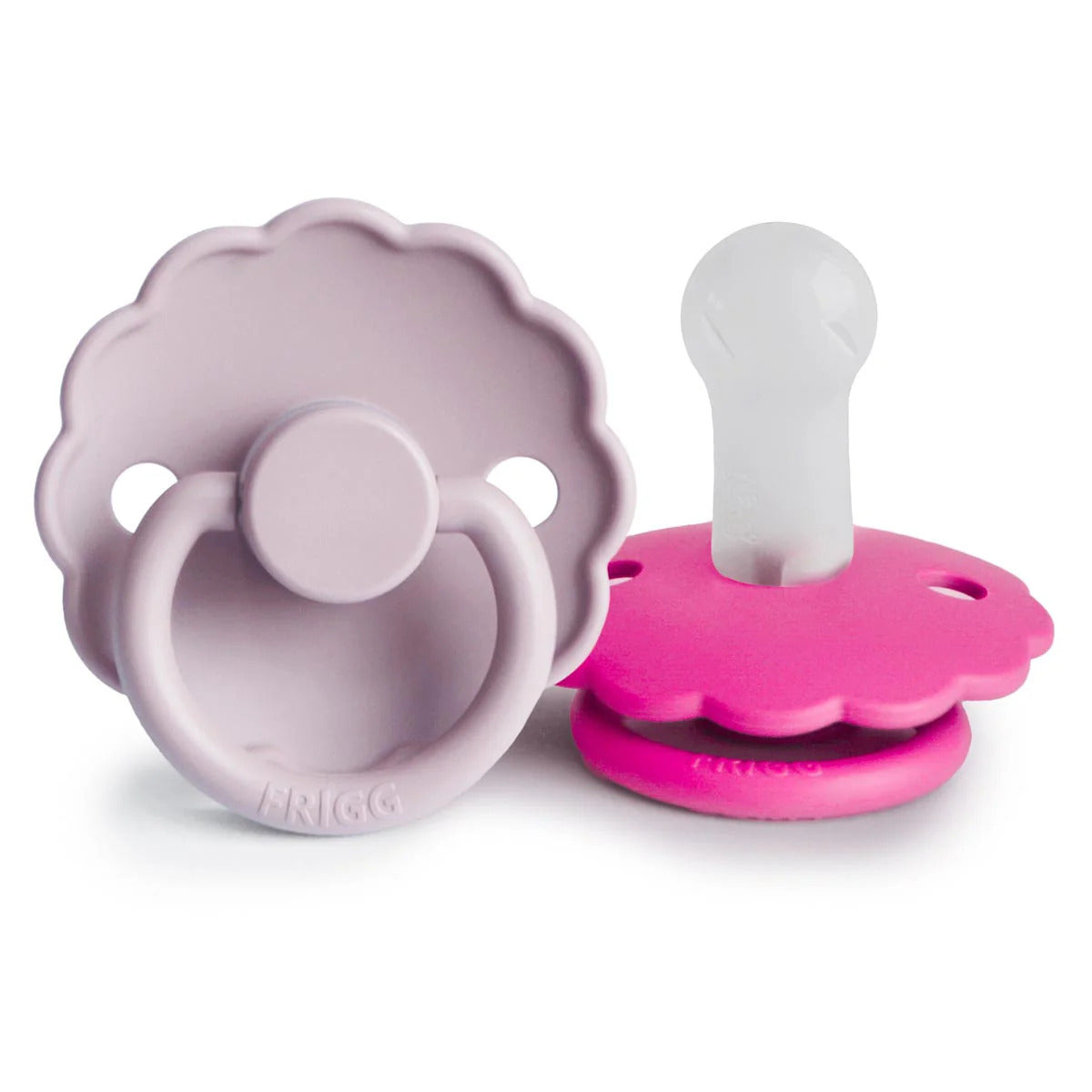 Frigg Daisy Pacifier 2 Pack Silicone - Assorted Colours