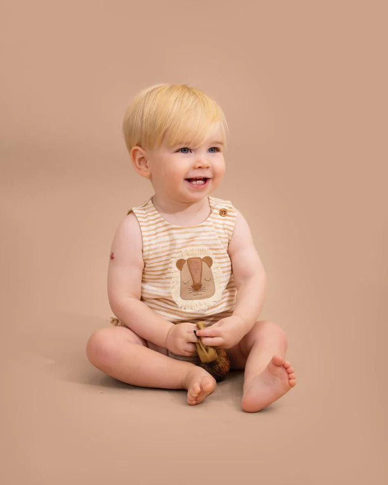 Fox & Finch Lion Face Bodysuit