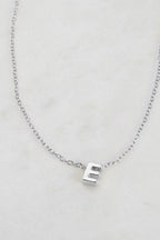 Zafino Letter Necklace Silver