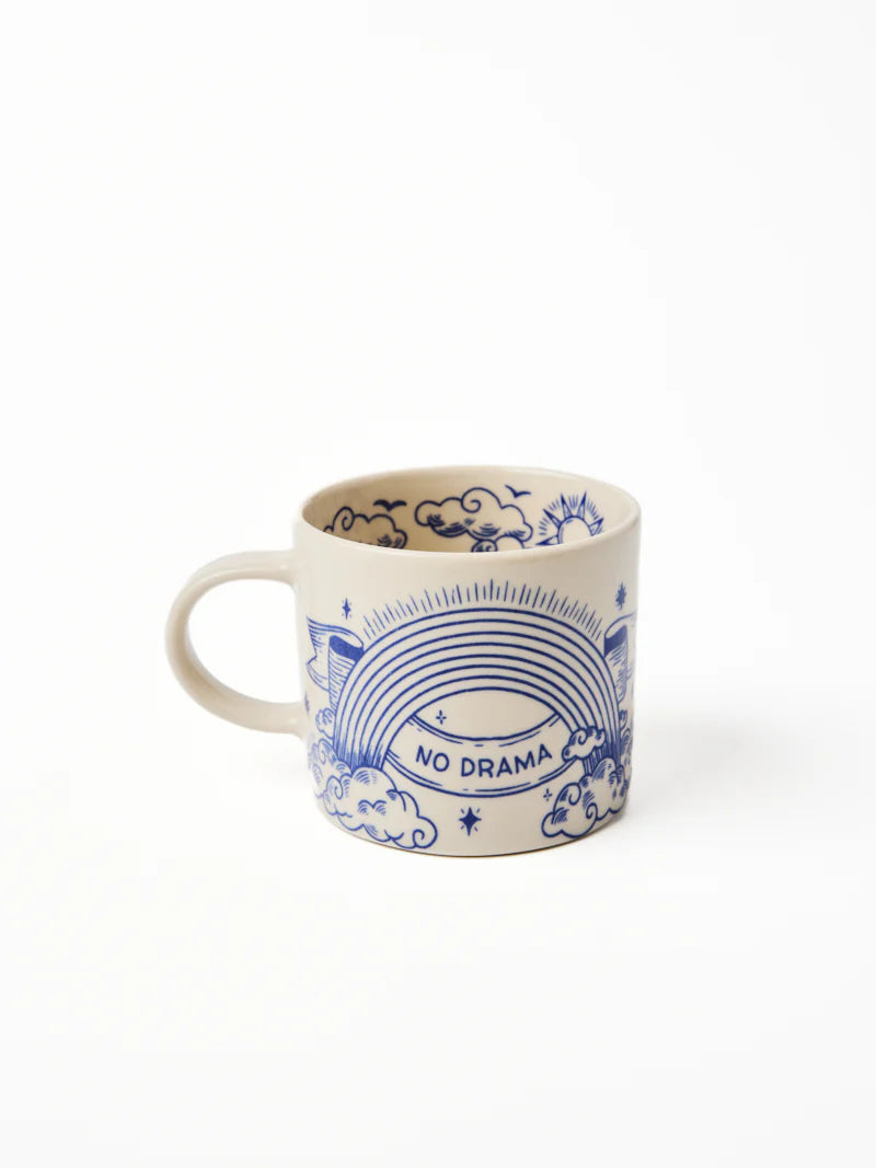 Jones & Co Inked Mug No Drama