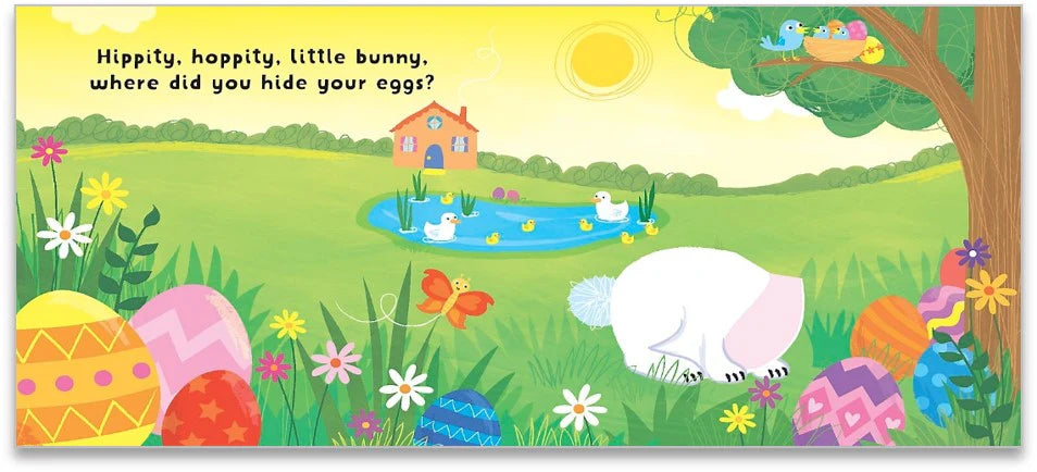 Lake Press Hippity Hoppity Easter Bunny Finger Puppet Book