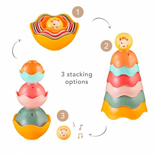 Sophie La Girafe Stackable Bowls