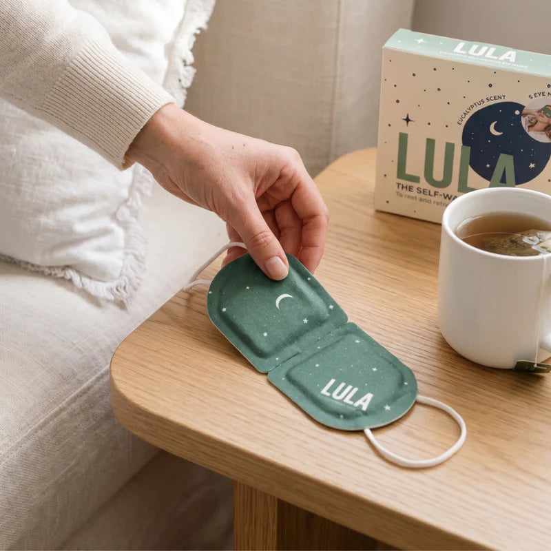 Lula Self Warming Eye Mask (Pack of 5) - Eucalyptus & Tea Tree