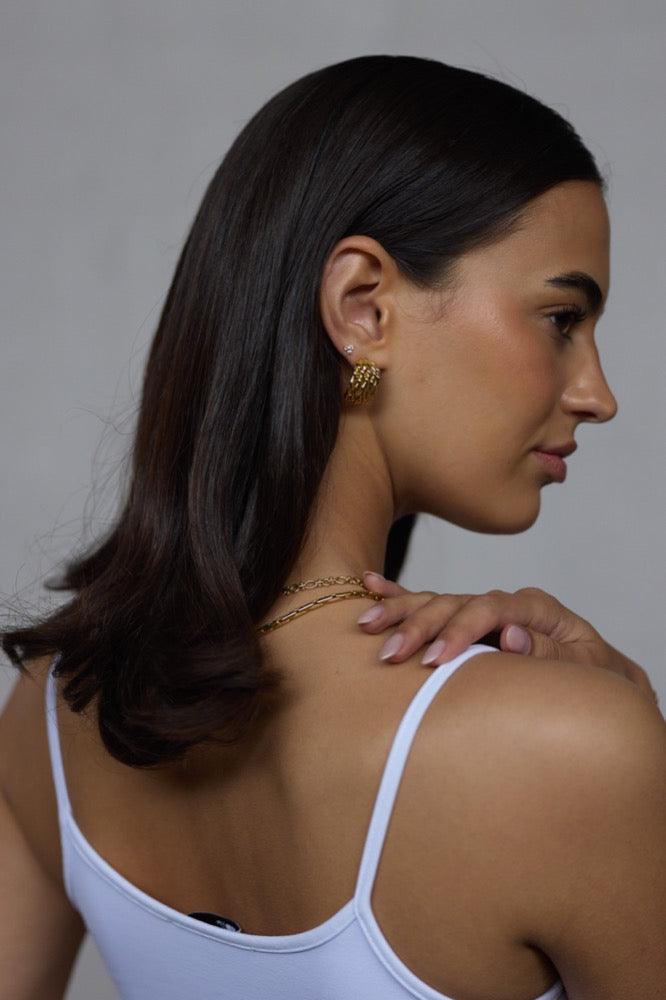 Zafino Sarah Hoop Earrings