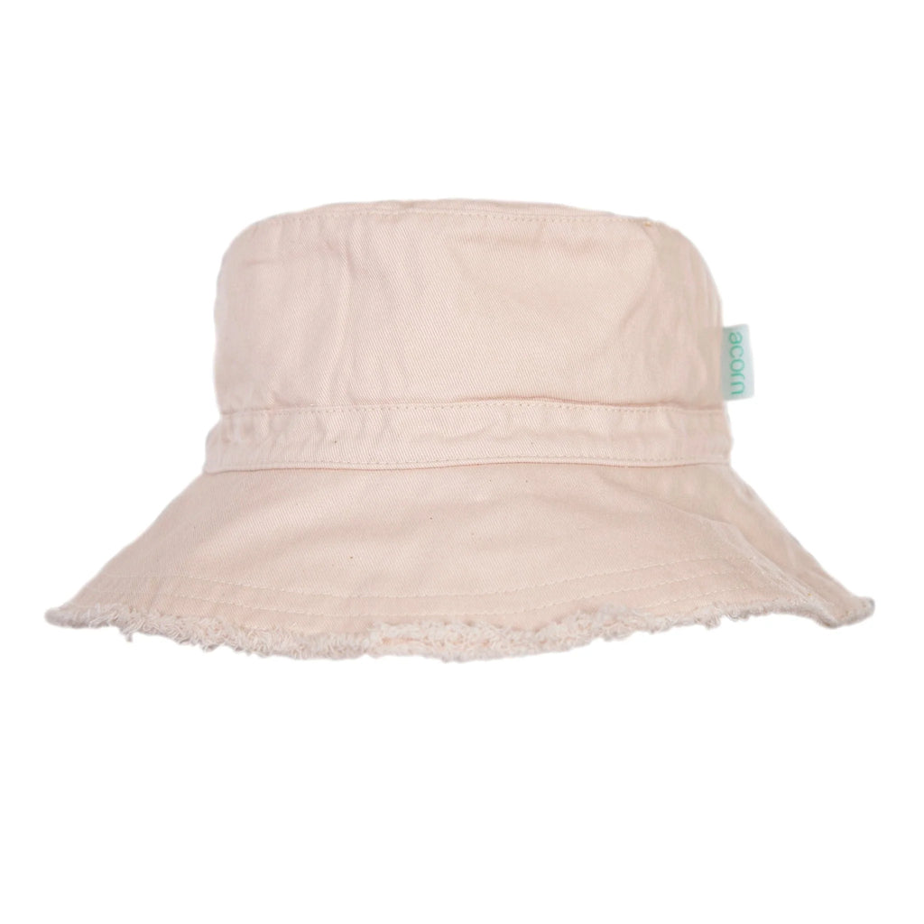 Acorn Frayed Bucket Hat
