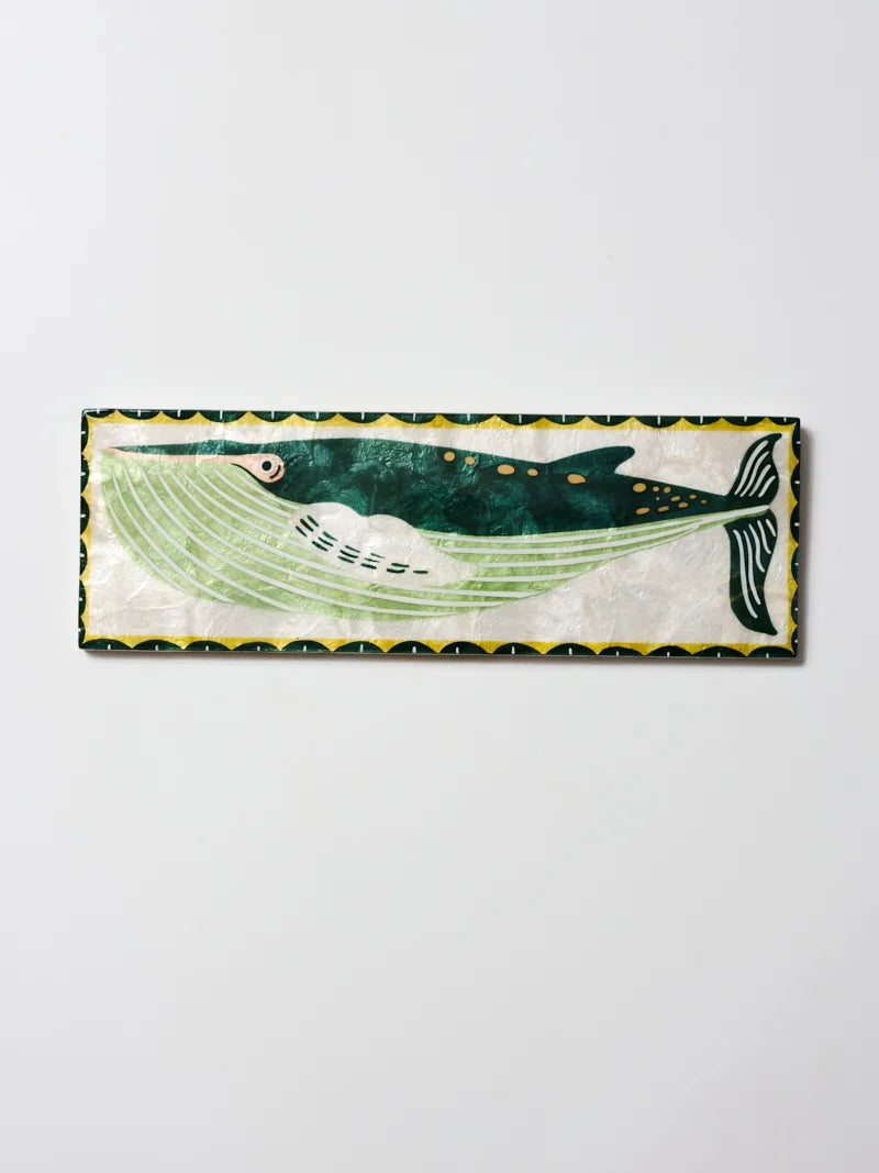 Jones & Co Mariner Whale Wall Art