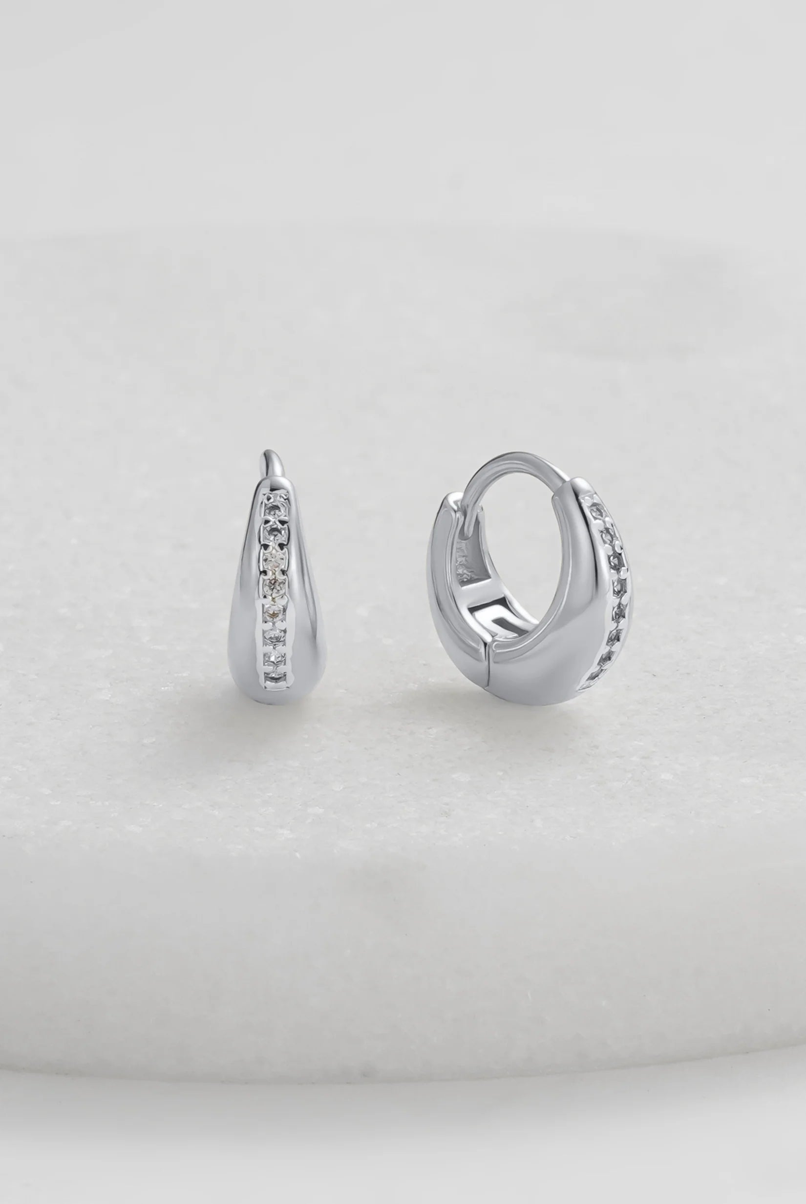 Zafino Hayley Huggie Earrings