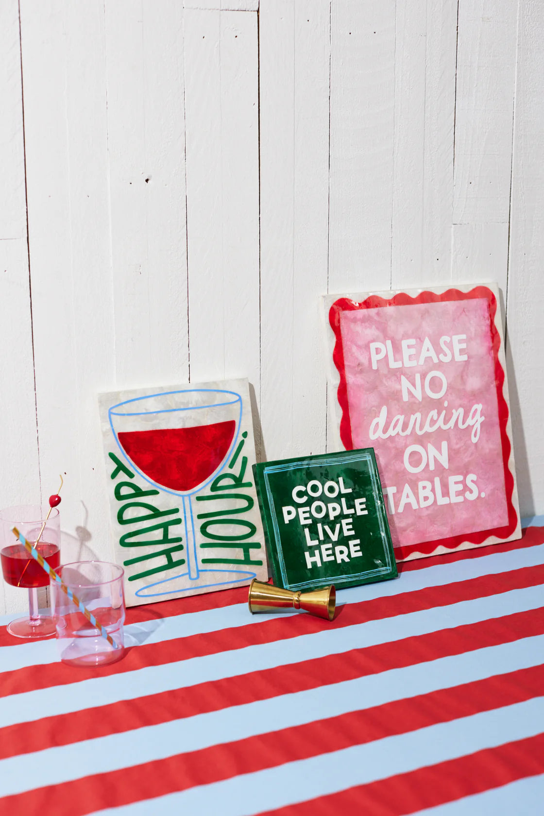 Jones & Co Fun House Happy Hour Tile