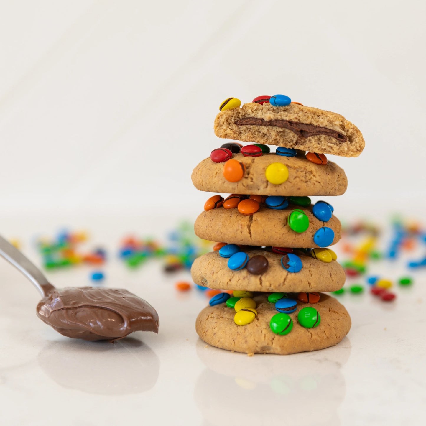 Milky Goodness - Nutella & M&M's Lactation Cookies