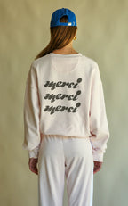 Araminta James Merci Sweatshirt Dusty Rose