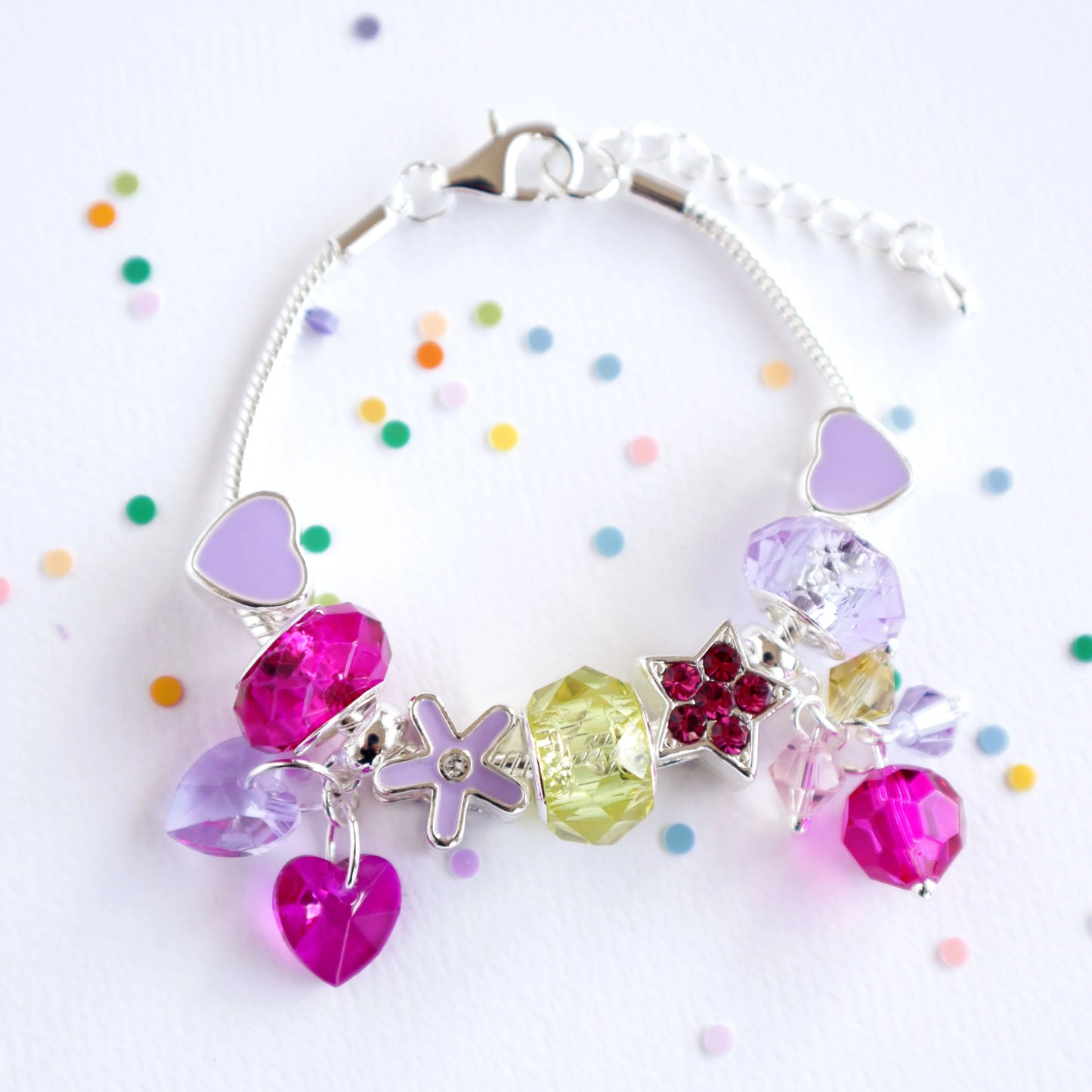 Lauren Hinkley Love and Sparkles Charm Bracelet