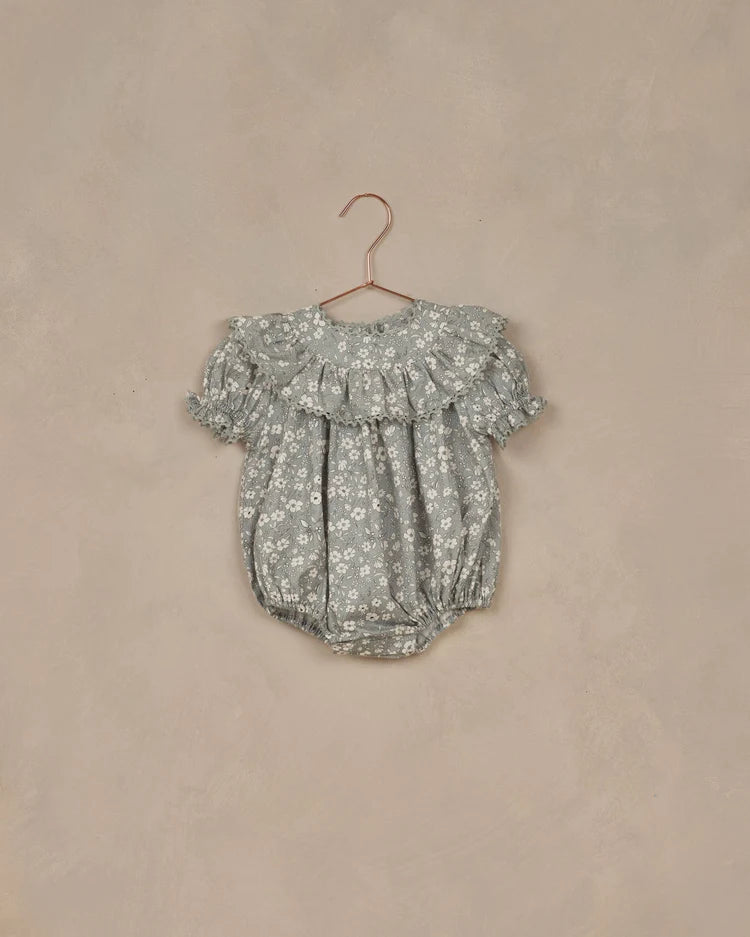 Noralee Eva Romper || Sky Floral