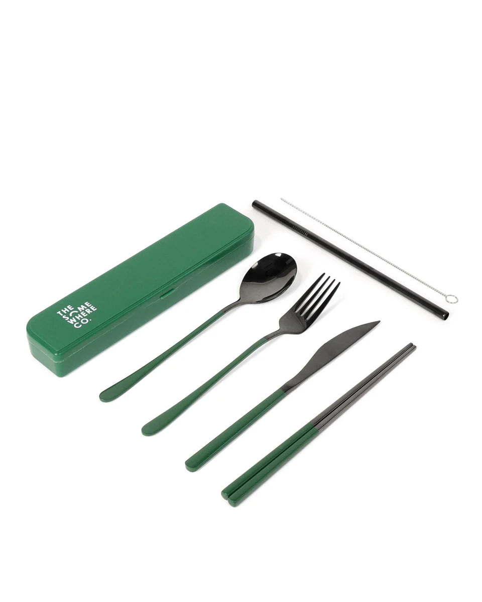 The Somewhere Co. Take Me Away Cutlery Kit - Assorted