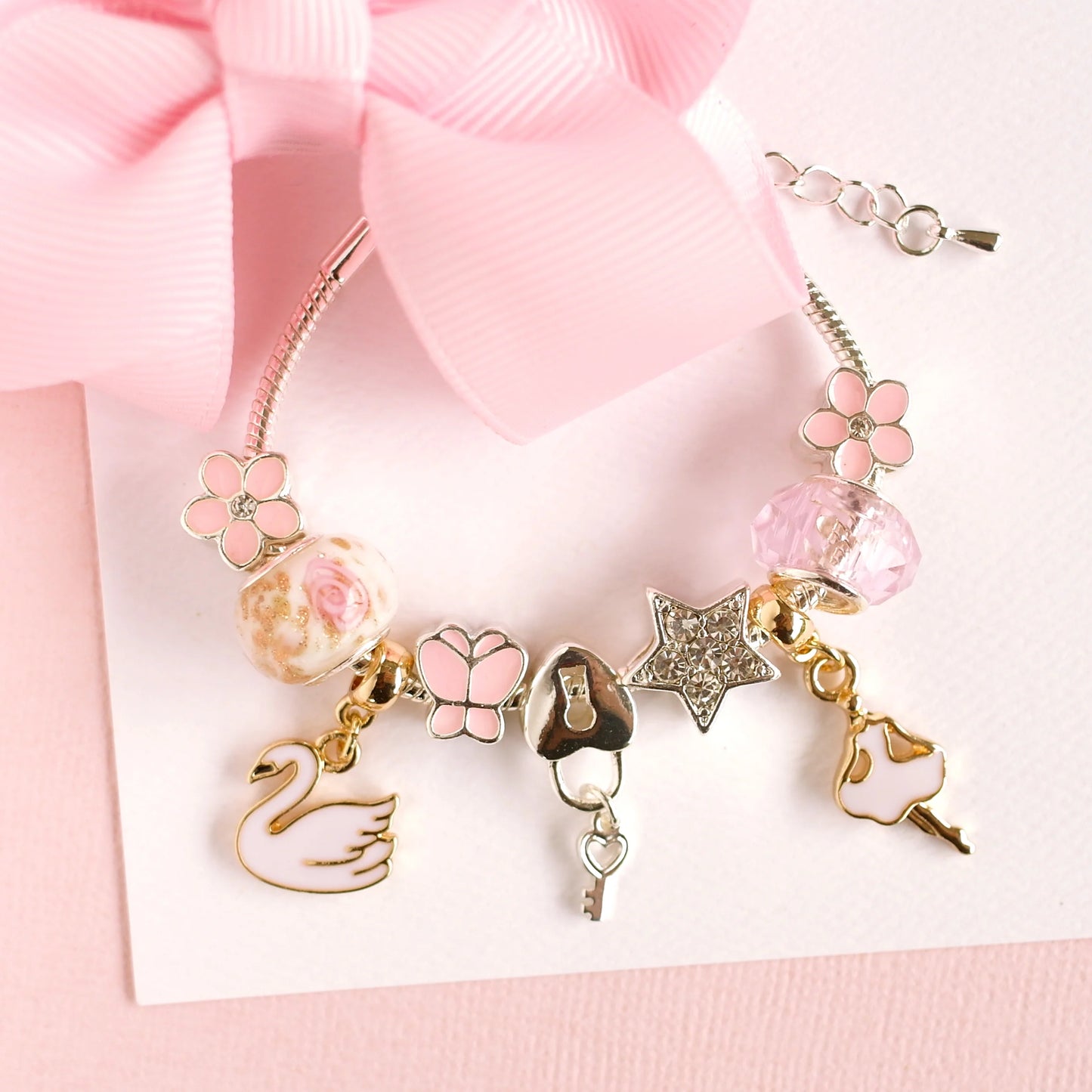 Lauren Hinkley Swan Lake Charm Bracelet