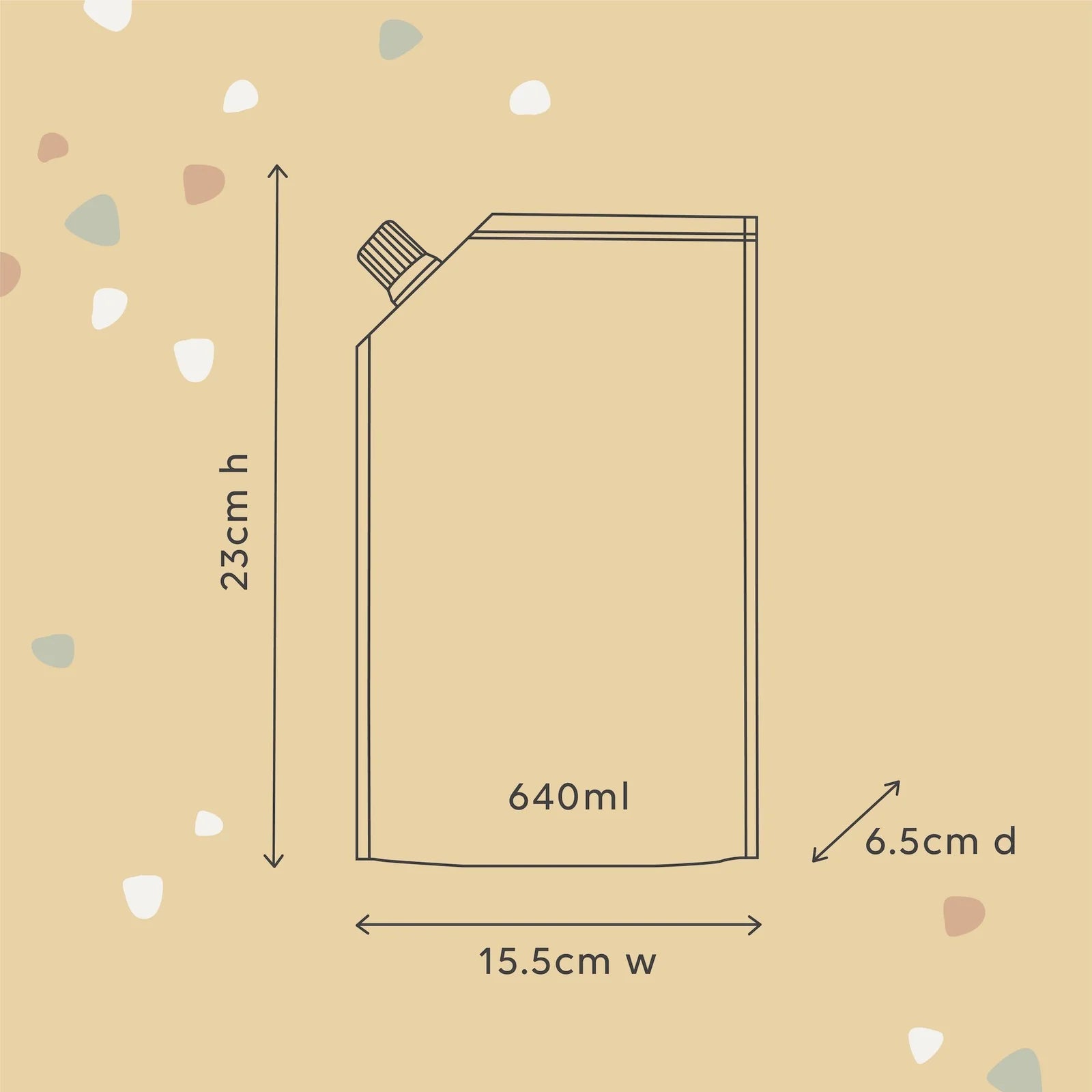 Al.ive Body Baby Wash Refill Gentle Pear