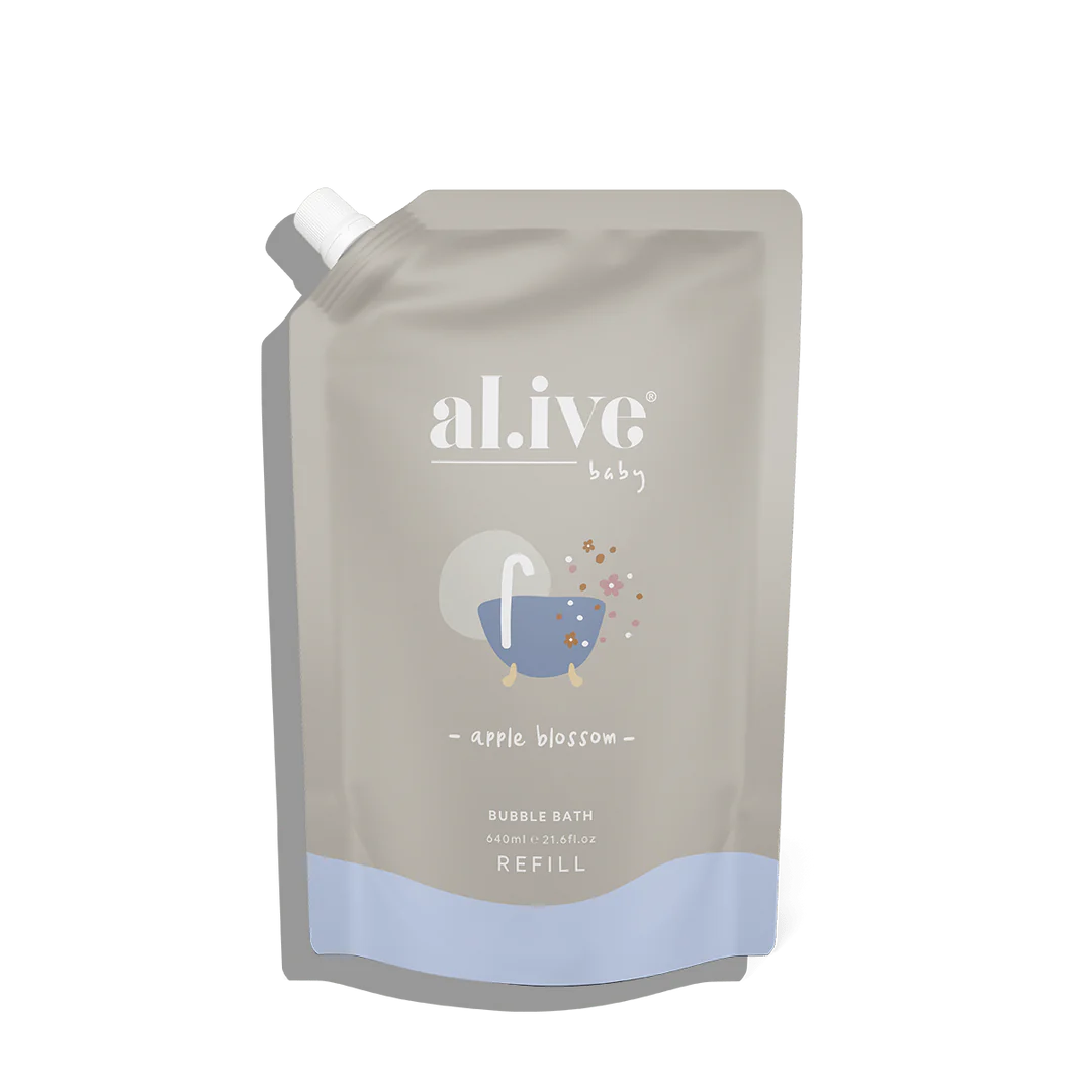 Al.ive Body 640ml Bubble Bath Refill - Apple Blossom
