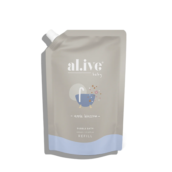 Al.ive Body 640ml Bubble Bath Refill - Apple Blossom