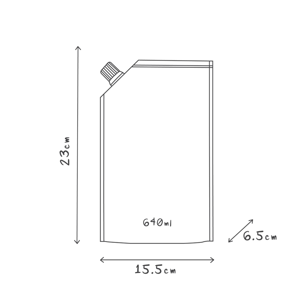 Al.ive Body 640ml Bubble Bath Refill - Apple Blossom