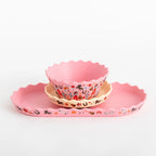 Chino Club Cowgirl Bowl and Plate Set