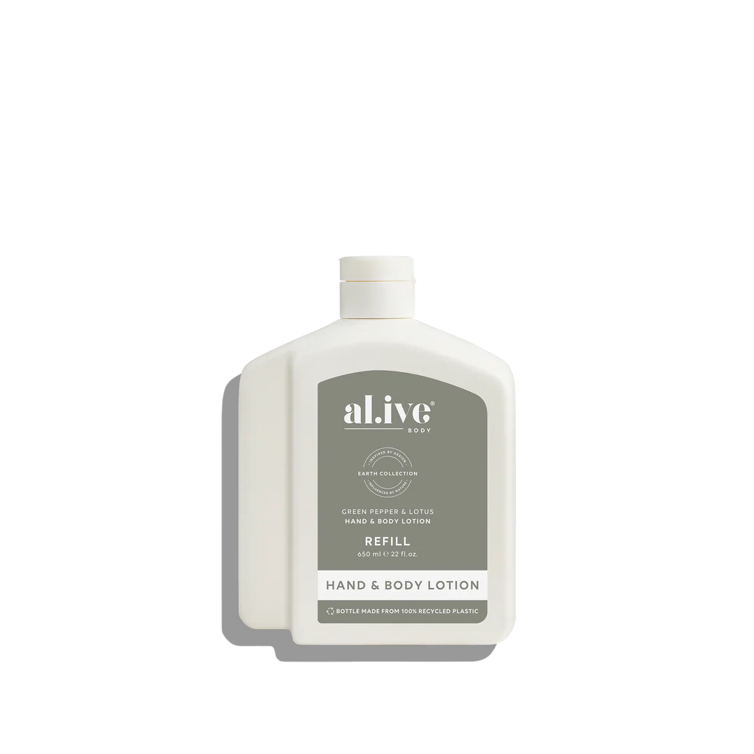 Al.ive Body - Green Pepper & Lotus Hand & Body Lotion Refill