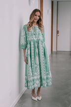 Joop & Gypsy Le Marias Long Dress - Green