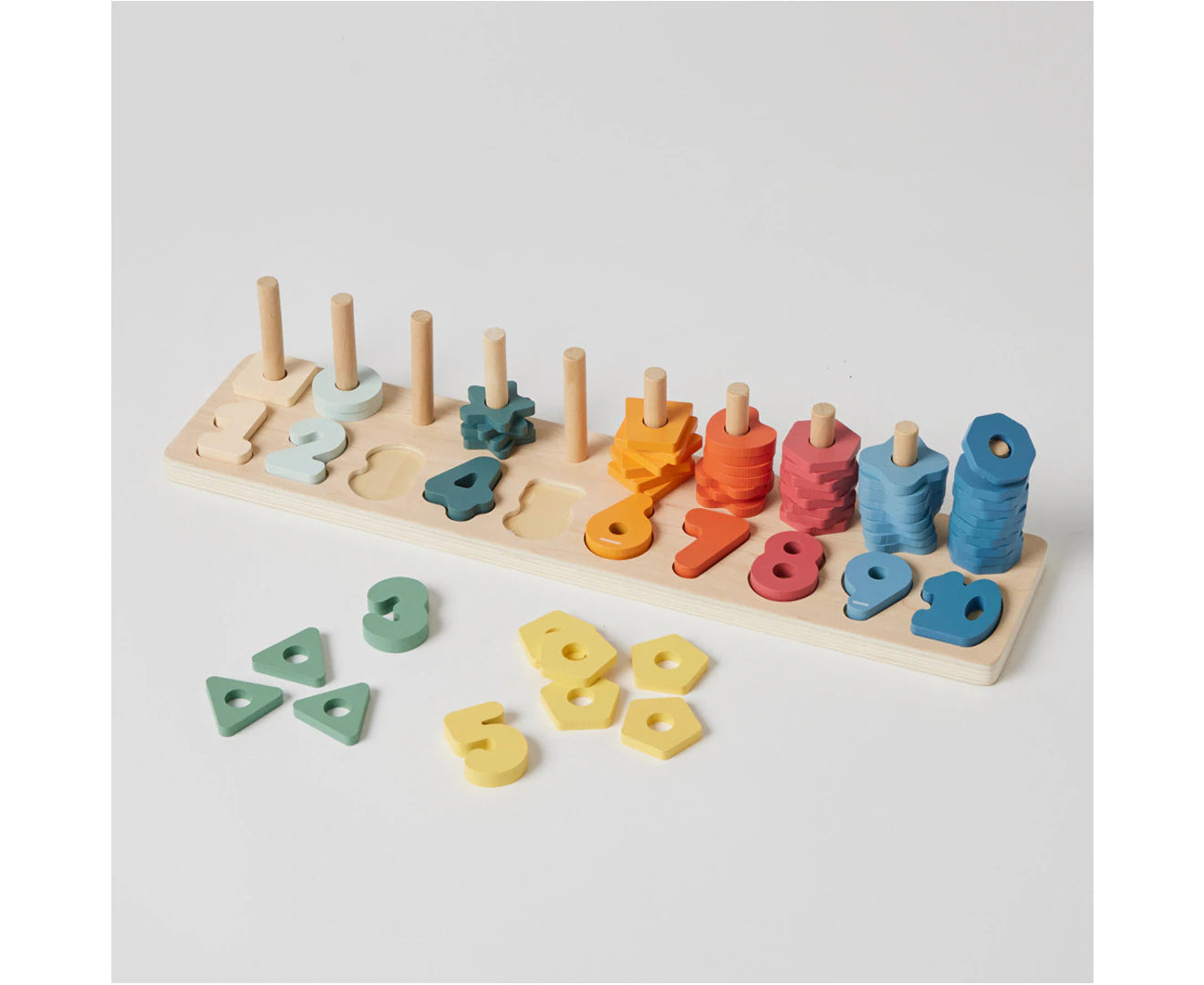 Zookabee Wooden Counting Stacker