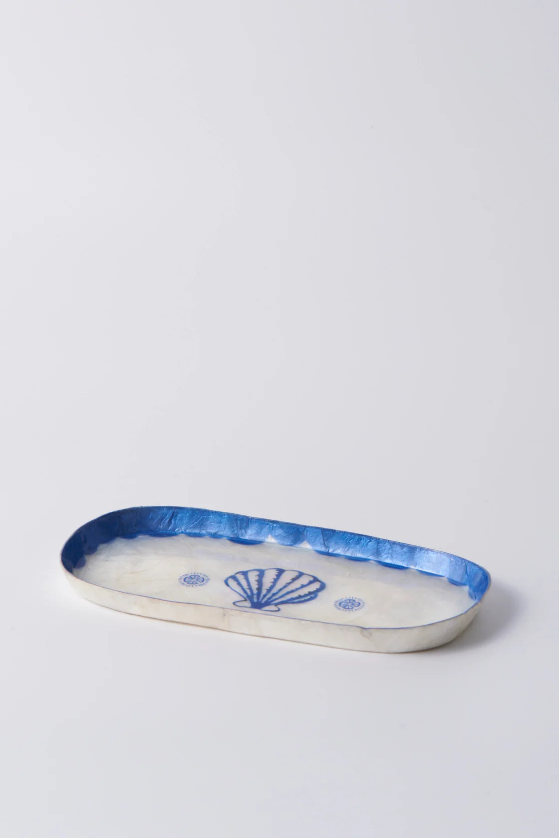 Jones & Co Atlantic Shell Tray Blue