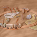 Little Dutch Safari Friends Wooden Train Set
