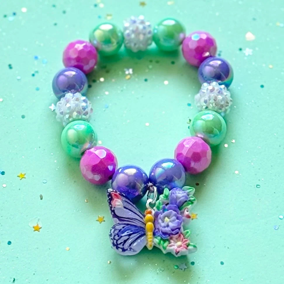 Sweet As Sugar Jewellry - Beaded Bracelet Matching Necklace - Assorted