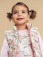 Huxbaby Magical Unicorn Reversible Fleece Vest