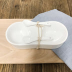 Mediterranean Markets Twin Bowl With Spoons