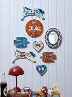 Jones & Co Paloma Wall Art Blue Horse