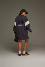 Araminta James 94V Neck Sweater Dress