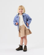 Goldie + Ace Wild Strawberry Gingham Padded Jacket