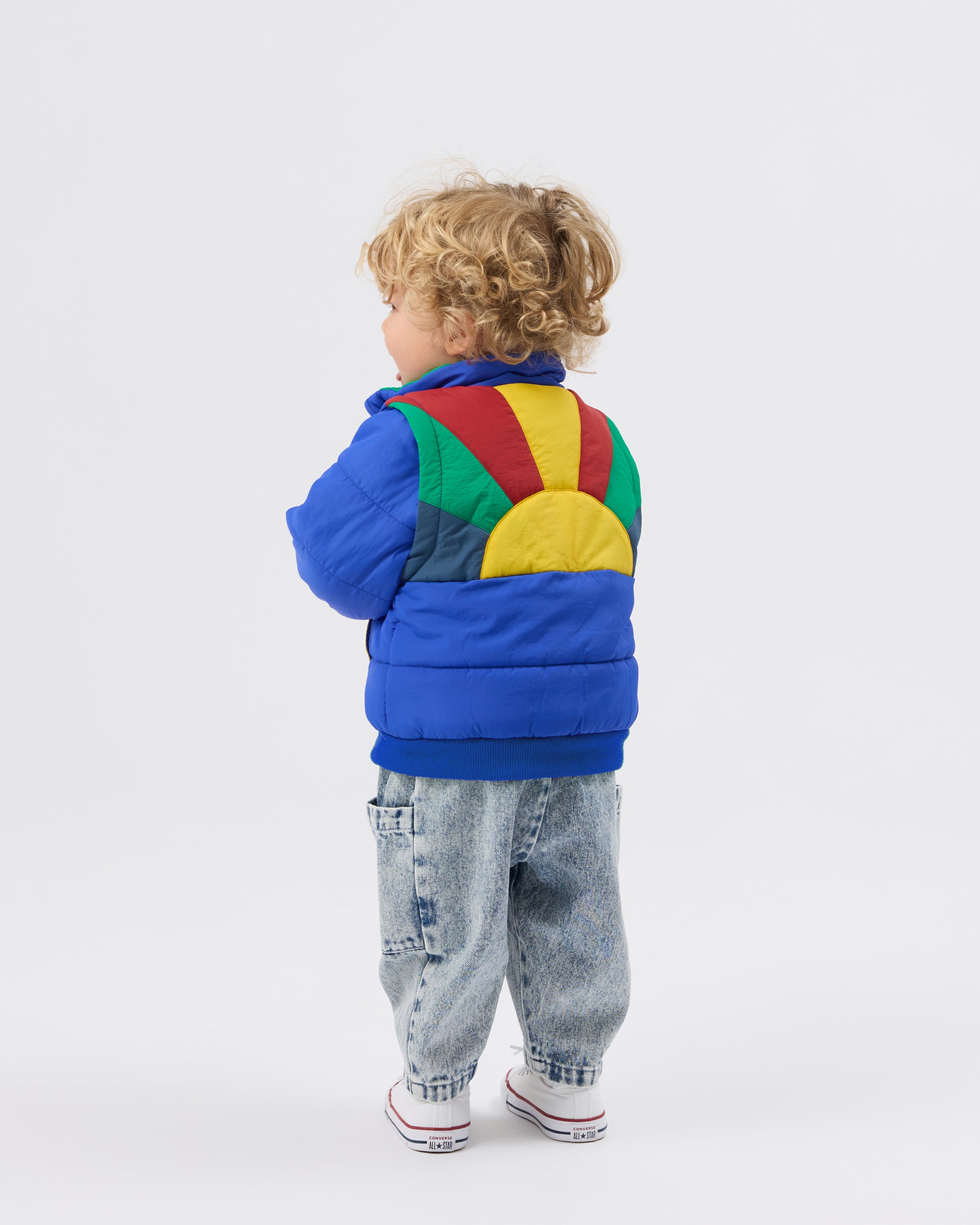 Goldie + Ace Kit Denim Pocket Pant Light Denim