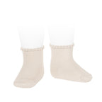 Còndor Short Socks with Patterned Cuff
