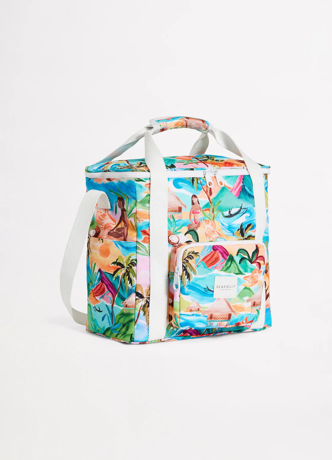 Sea Folly - South Pacific Cooler Bag Turquoise