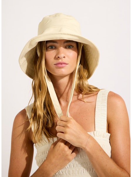 Seafolly-Tie up Bucket Hat