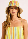 Seafolly Positano Reversible Bucket Hat