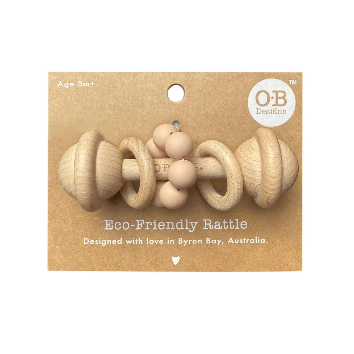 OB Design Eco-Friendly Rattle