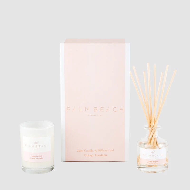 Palm Beach Collection Mini Candle & Diffuser Gift Pack