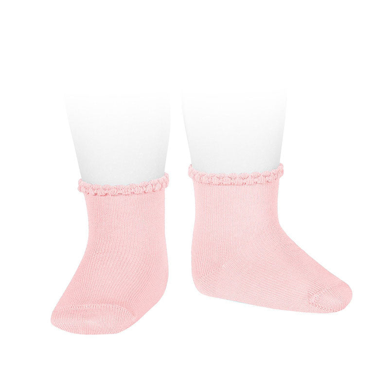 Còndor Short Socks with Patterned Cuff