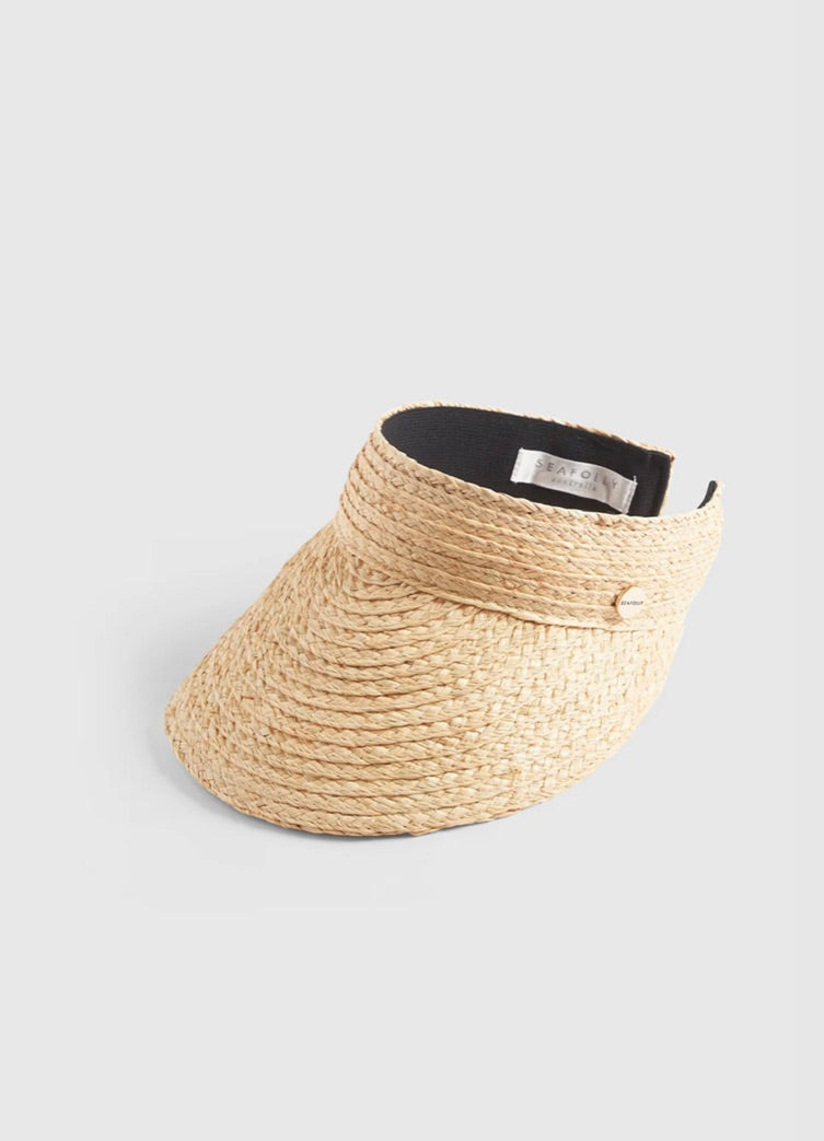 Seafolly Australia Raffia Visor