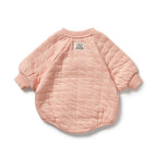 Wilson & Frenchy Pretty Pink Organic Quilted Bodysuit