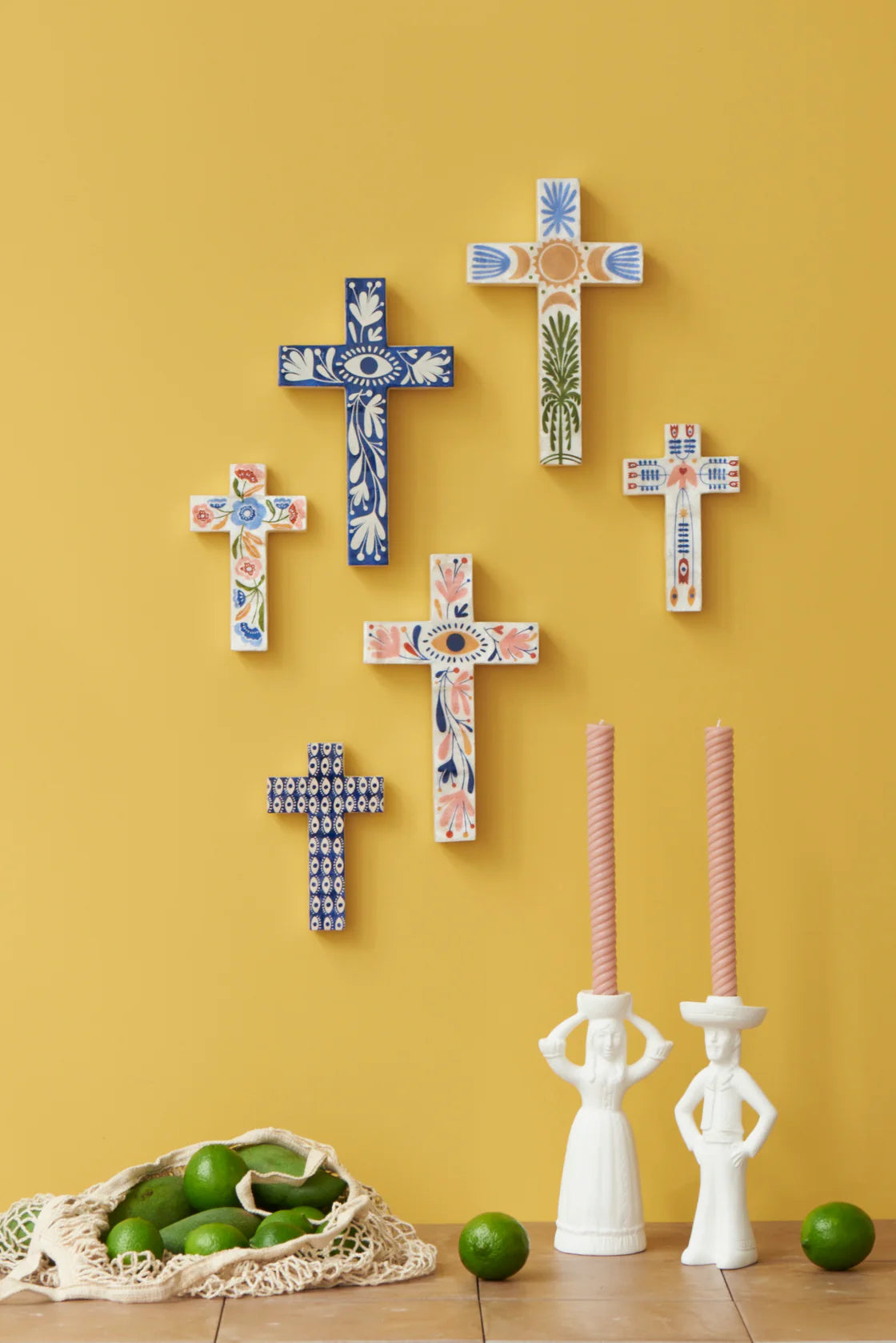 Jones & Co Tulum Cross Large Multi Eye