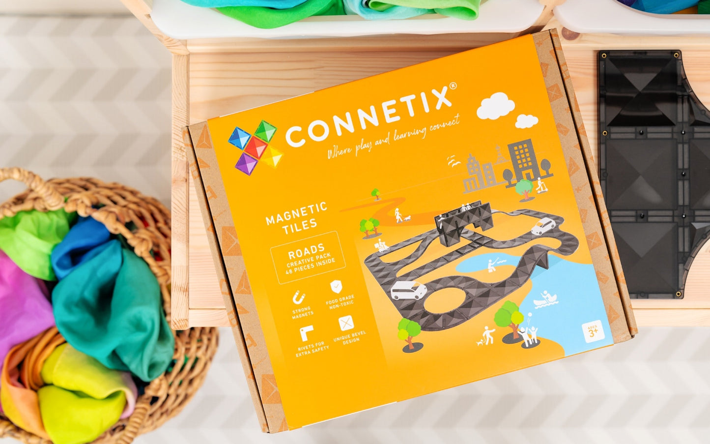 Connetix Creative Road Pack 48pc